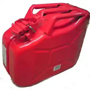 Benzinkanister (10l) HP Autozubehör STAHLBLECH Rot