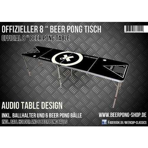 Bier-Pong-Tisch BeerCup-Classics Beer Pong Tisch Set
