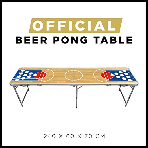Bier-Pong-Tisch Original Cup Offizieller Basketball Beer Pong Tisch