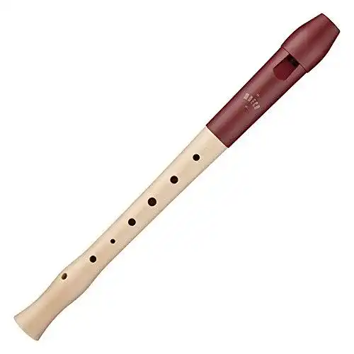 Blockflöte Möck Flöten Moeck Flauto 1 Plus 1020 Ahorn, rot