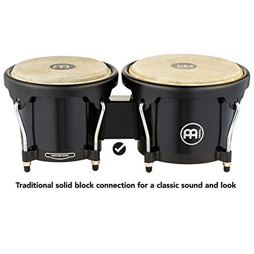 Bongo Meinl Percussion HB50BK ABS-Plastik -Set, Headliner Series