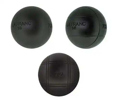 Boule La Franc kugeln SB (Soft Black) – Wettkampfkugeln