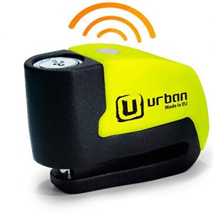 Bremsscheibenschloss Urban Security UR6 Alarm 120 dB Warnung
