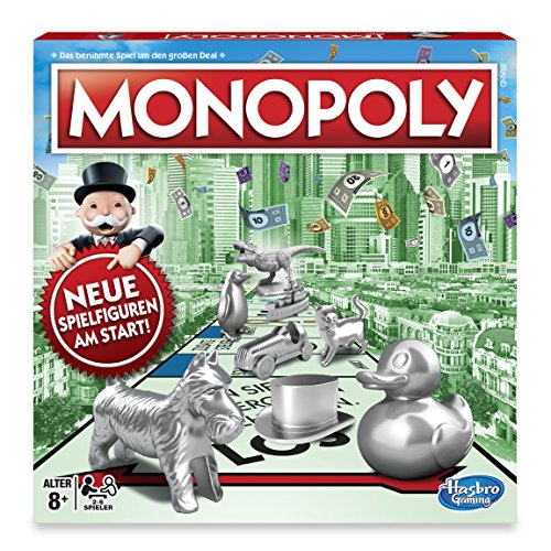Brettspiele Monopoly Hasbro Gaming C1009100 Classic