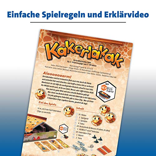 Brettspiele Ravensburger 22212 – Kakerlakak – Kinderspiel