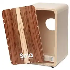 Cajon-Bausatz Sela Ca Snare Cajon Bausatz Satin Nuss SE 002