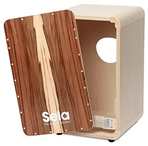 Cajon-Bausatz Sela Ca Snare Cajon Bausatz Satin Nuss SE 002