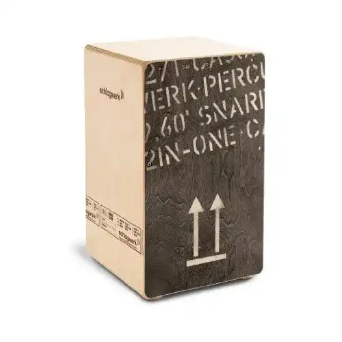 Cajon Schlagwerk CP404BLK 2inOne Black, Größe: L