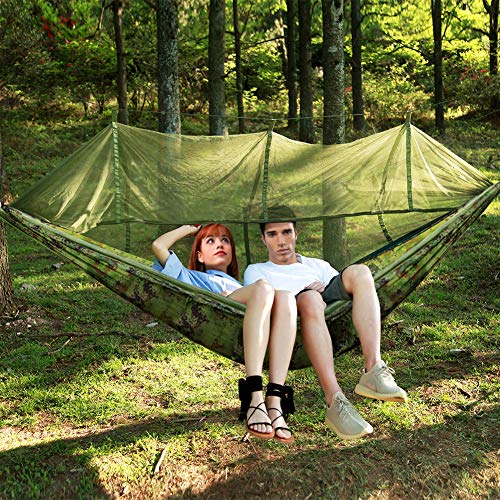 Camping-Hängematte Idefair Hängematte mit Moskitonetz