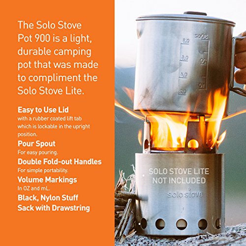 Camping-Topf Solo Stove Solo Ofen Solo Pot 900