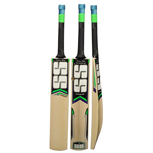 Cricket-Bat S+S SS Cricketschläger aus Kaschmir-Weidenleder
