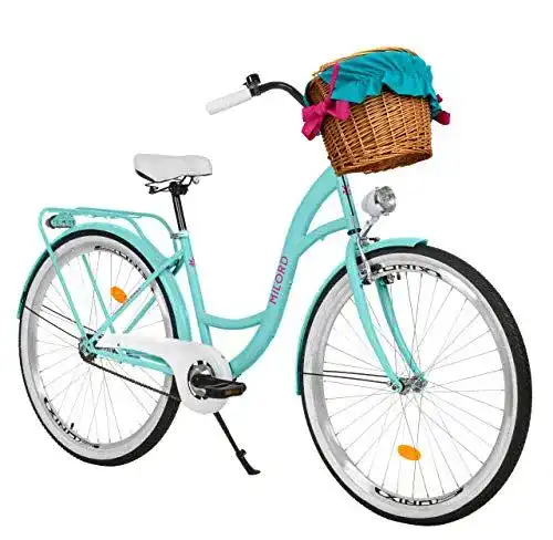 Damenfahrrad Milord Bikes Milord. 28 Zoll 1-Gang Aqua blau