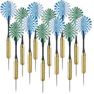 Playtastic darts: set of 12 brass with steel tip