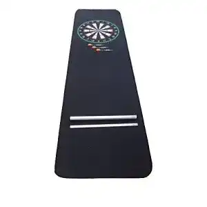 Dartteppich autix Darts Teppich Dartmatte rot/grün Oche