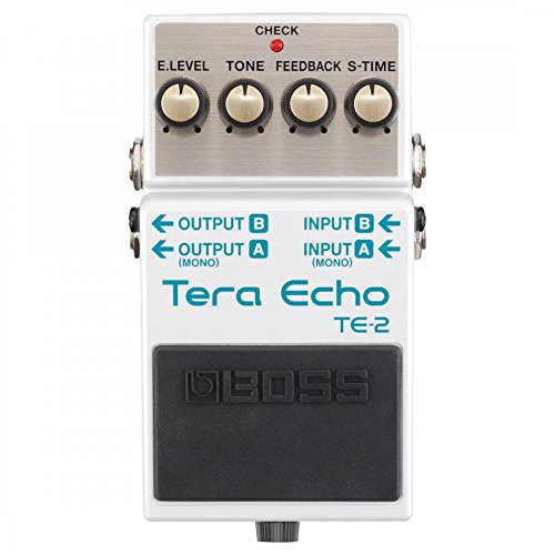 Delay-Pedal BOSS TE-2 Tera Echo Pedal, Oppulente Effekte