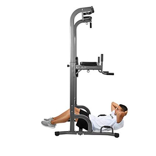 Dip-Station MSPORTS Power Tower – 7in1 multifunktional