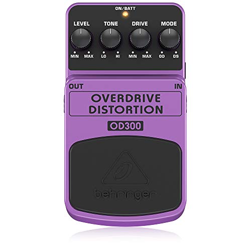Distortion-Pedal Behringer Overdrive/Distortion OD300 Overdrive