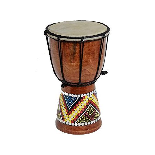 Die beste djembe ebuddha 30cm hohe kinder bunt bemalt trommel drum Bestsleller kaufen