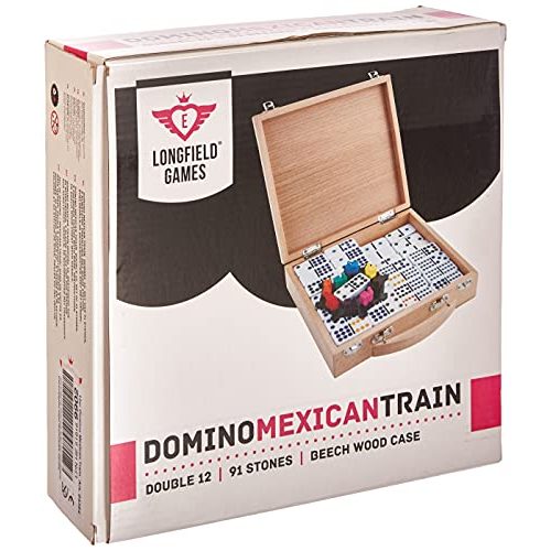 Domino-Spiel Weible Spiele 04394 – Domino Mexican Train Doppel