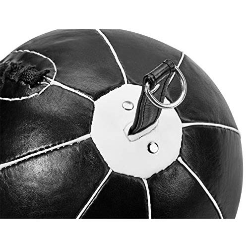 Doppelendball Bad Company aus Leder inkl. elastischen Spanngurten