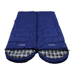 Doppelschlafsack Unibest Deckenschlafsack mit Kopfteil