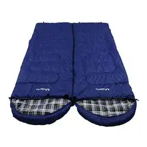 Doppelschlafsack Unibest Deckenschlafsack mit Kopfteil