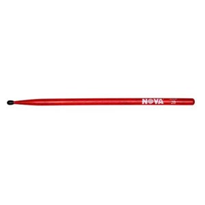 Drumsticks Vic Firth vf-n2bnr Nova 2B Nylon Tip Drum Sticks – Rot