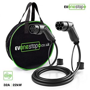 E-Auto-Ladekabel EV OneStop Simple, Affordable, Easy EV Ladekabel für Elektrofahrzeuge | Typ 2 bis Typ 2
