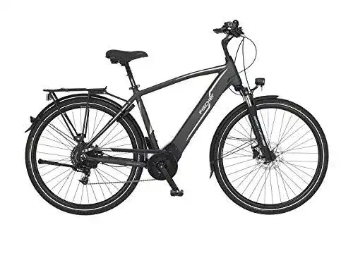E-Bike Fischer Unisex – Erwachsene Damen- Trekking VIATOR 5.0i