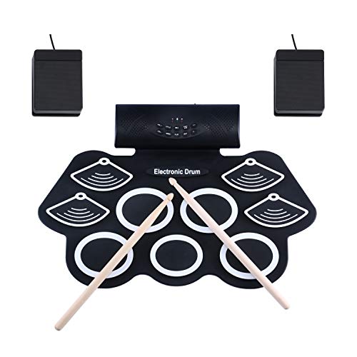 Die beste e drums asmuse e drum set elektronisches schlagzeug kit 9 pads Bestsleller kaufen