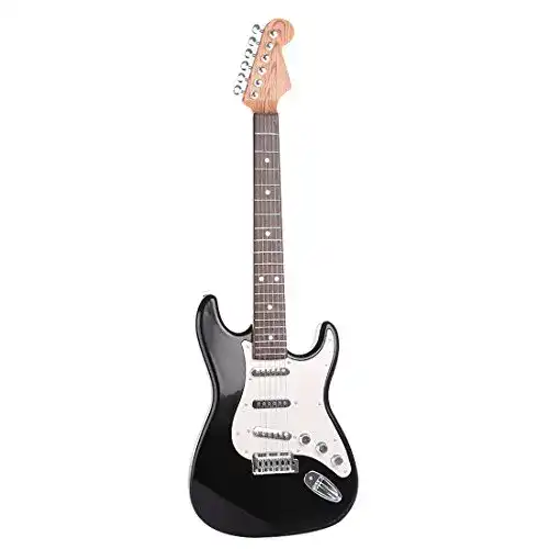 E-Gitarre Kinder Foxom Kinder Gitarre, Elektrische Gitarre 6 Saiten