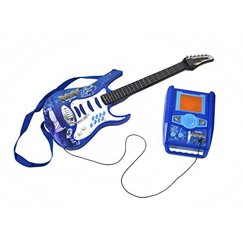 E-Gitarre Kinder ISO TRADE E-Gitarre + Verstärker + Mikrofon