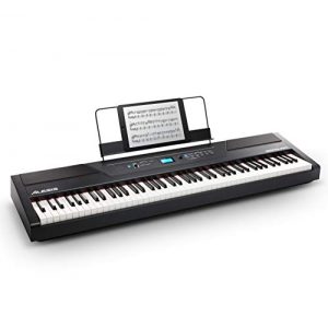 Pianoforte elettrico Alesis Recital Pro - Pianoforte digitale a 88 tasti Piano elettrico