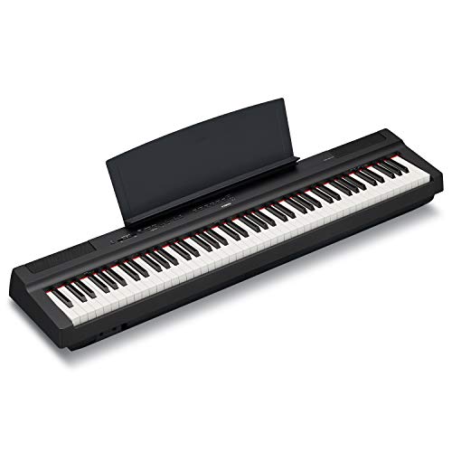E-Piano YAMAHA P-125B Digital Piano, schwarz – – Kompakt