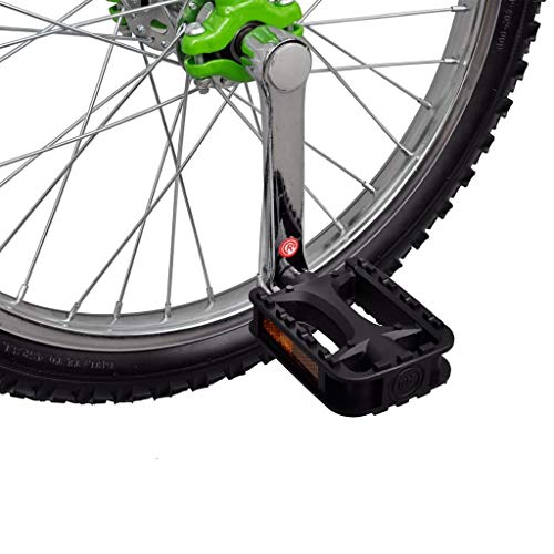 Einrad vidaXL Unicycle Fahrrad höhenverstellbar grün 20 Zoll
