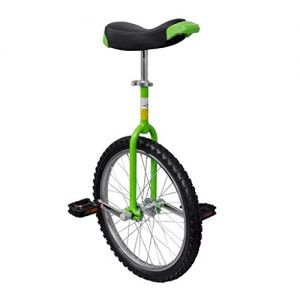 Einrad vidaXL Unicycle Fahrrad höhenverstellbar grün 20 Zoll