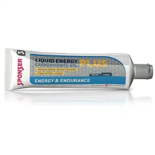 Die beste Energiegel Sponser ENERGY-GEL LIQUID ENERGY PLUS 70g TUBE 2026 Test Bestseller Energiegel Sponser ENERGY-GEL LIQUID ENERGY PLUS 70g TUBE