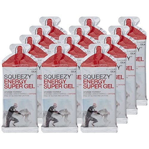 Energiegel Squeezy Energy Super Gel Box, 12 Beutel à 33 g