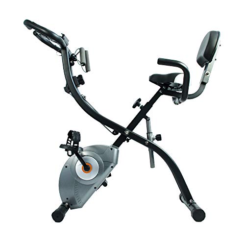 Ergometer ATIVAFIT Fitness Bike 4in1 Heimtrainer mit  Rückenlehne