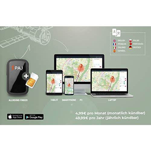 Fahrrad-GPS-Tracker PAJ GPS Allround Finder Modell 1 GPS Tracker
