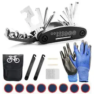 Fahrrad-Reparaturset TOLIANCLE Fahrrad-Multitool, 16 in 1