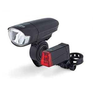 Fahrradbeleuchtung Dansi LED Fahrrad-Batterieleuchtenset, StVZO