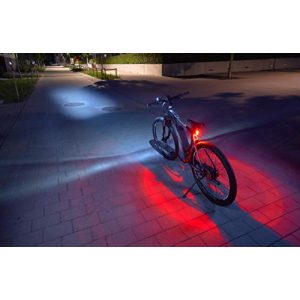 Fahrradbeleuchtung FISCHER USB Beleuchtungs-Set