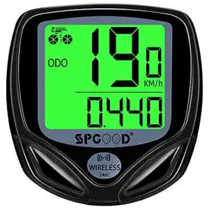 Fahrradcomputer SPGOOD Kabellos IP54 wasserdichte 16 Funktionen