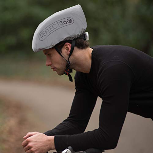 Fahrradhelm-Regenschutz Proviz Reflect 360 Helm Cover Silber