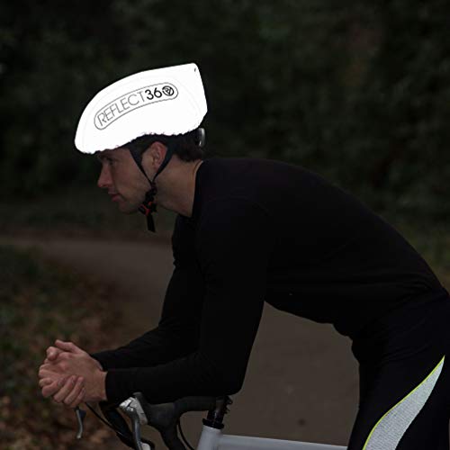 Fahrradhelm-Regenschutz Proviz Reflect 360 Helm Cover Silber