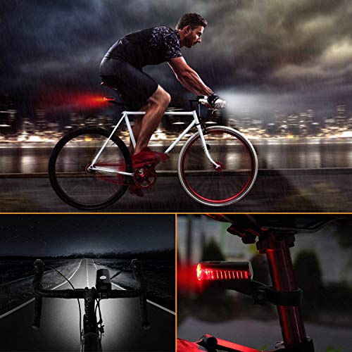 Fahrradlampe ITSHINY Fahrradlicht – Fahrradlicht USB Aufladbar