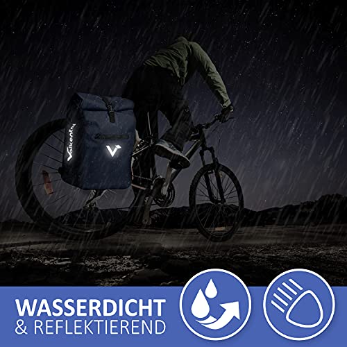 Fahrradtaschen Valkental – 3in1 Fahrradtasche Wasserdicht
