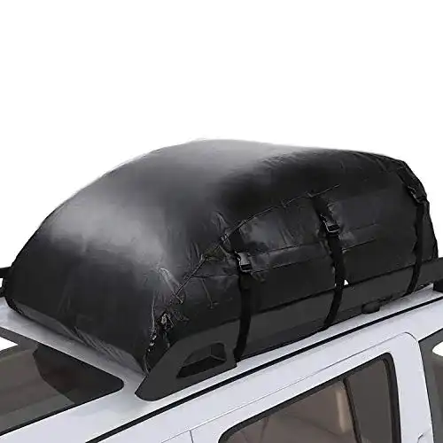 Faltbare Dachbox Pujuas Auto Dachbox, 580L Faltbare Dachtasche