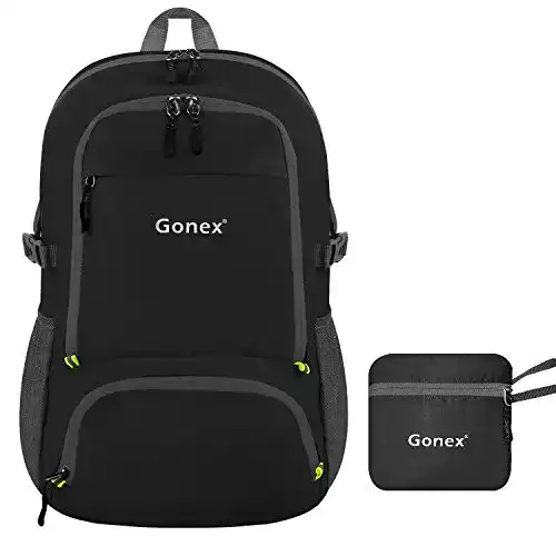 Faltbarer Rucksack Gonex 30L Leichter für Männer, Frauen und Kinder